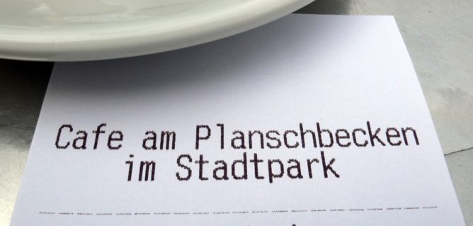 Café am Planschbecken