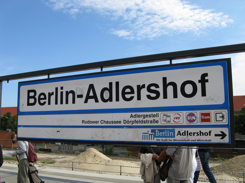 S-Bahnhof Adlershof by Secret Pilgrim adlergestell photo