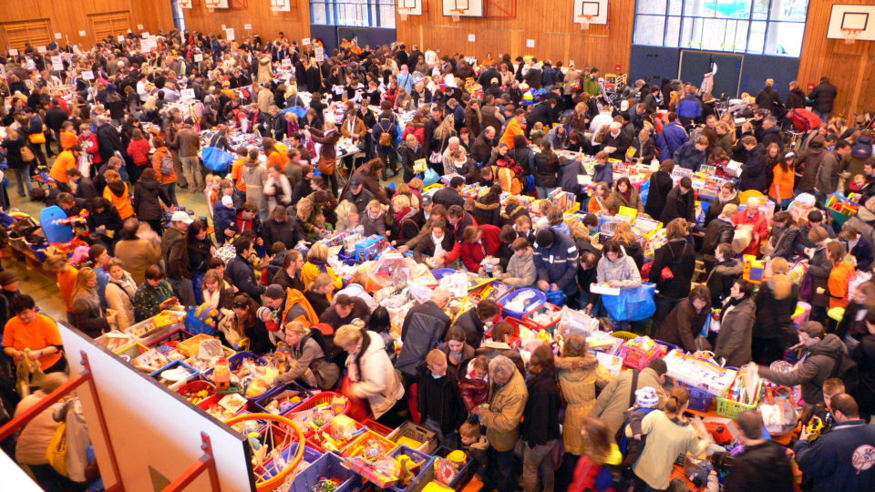 Kinderflohmarkt Hamburg - 3 Minuten nach Öffnung